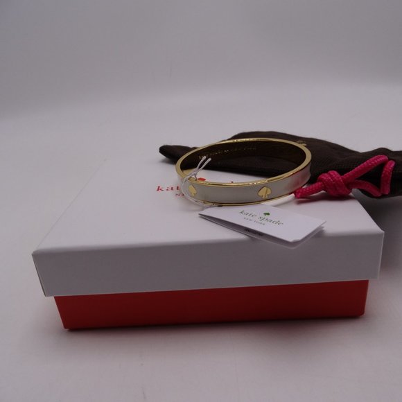 Kate Spade New York Cream Bangle New With tag/Gift box & Dust bag - Picture 5 of 6